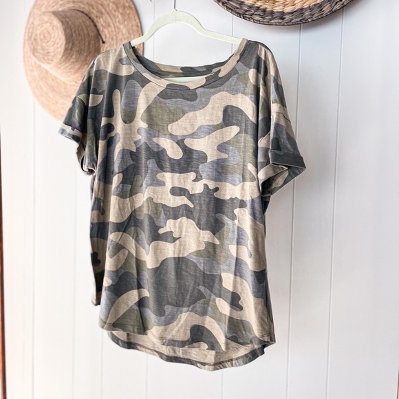 Maurices Tops - New! Camo Basic Tee